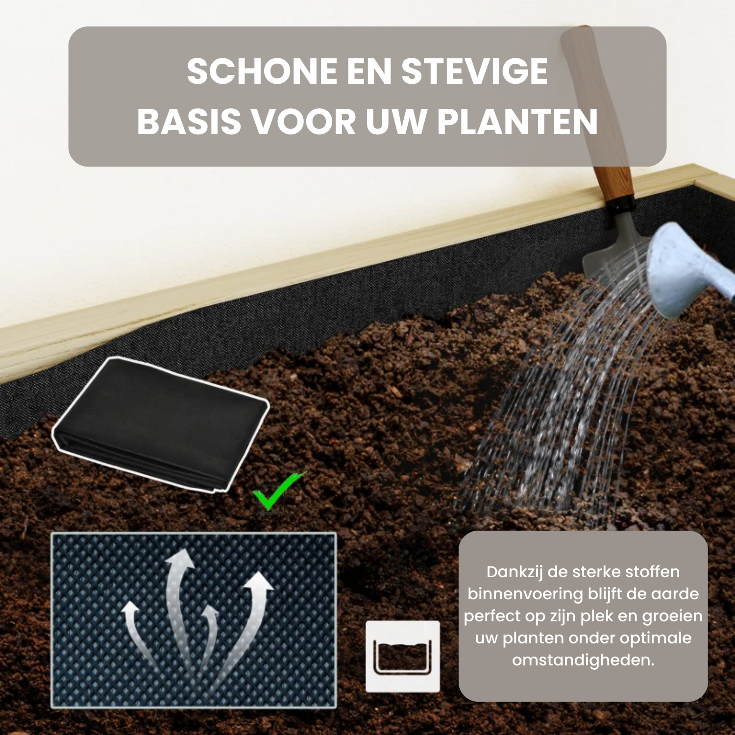 Plantenstandaard met 6 Plantenbakken 116x20x112 cm